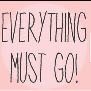 Closet clear out SALE!! Everything MUST go!